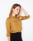Hemden - Goudkleurig hemd van viscose PEP