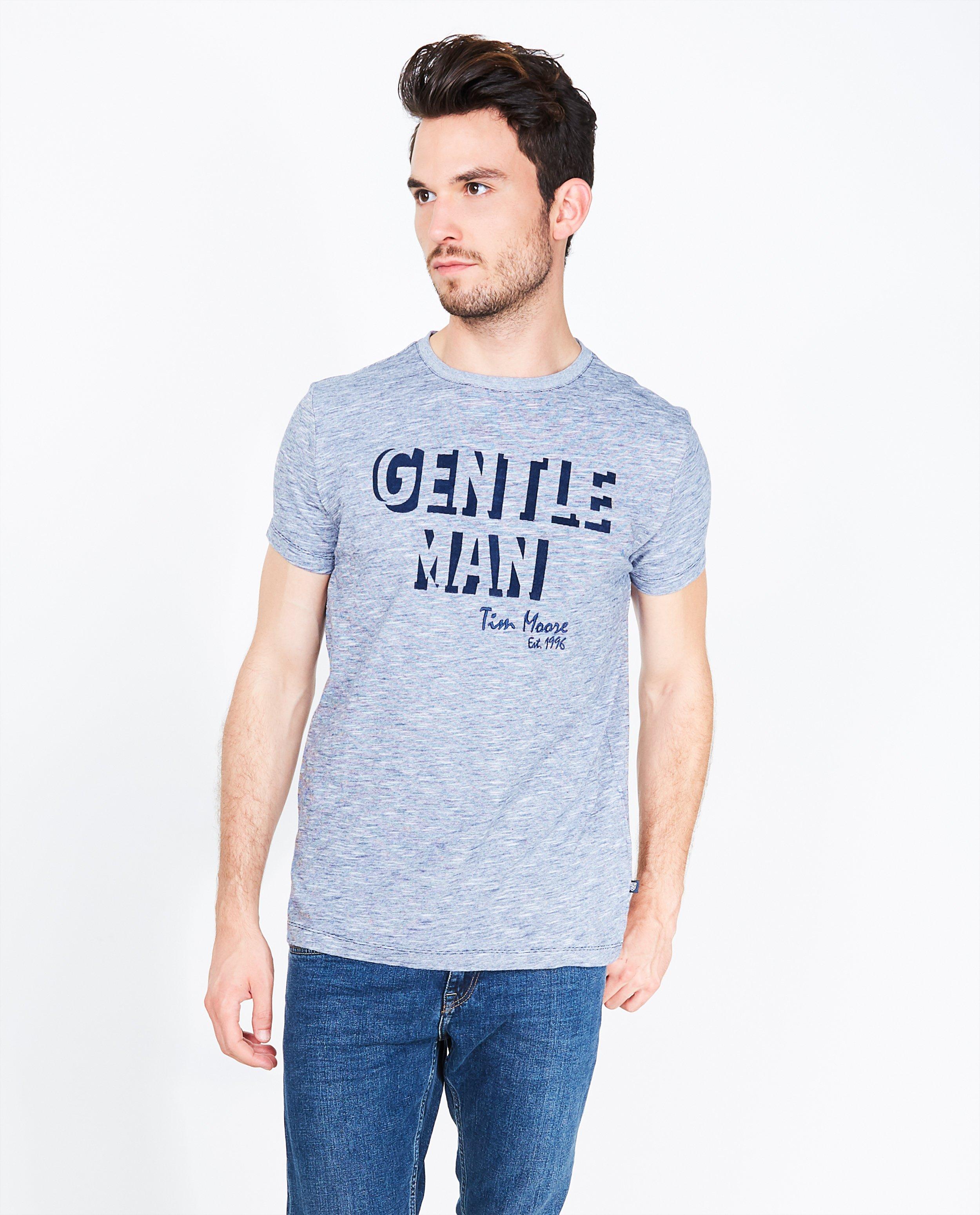 T-shirt met opschrift - Product Detail - donkerblauw - afbeelding nummer 2