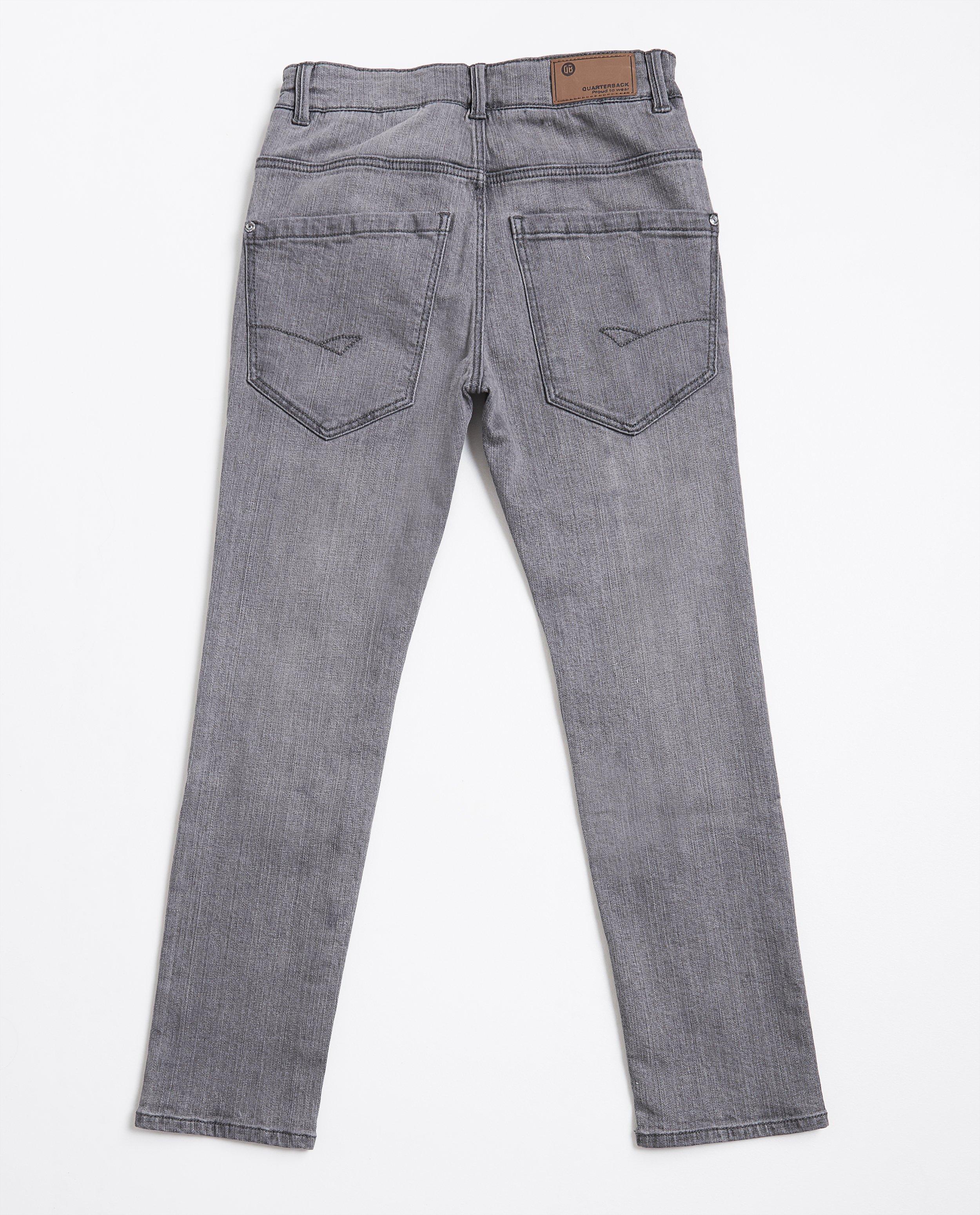 Jeans - Jeans gris slim