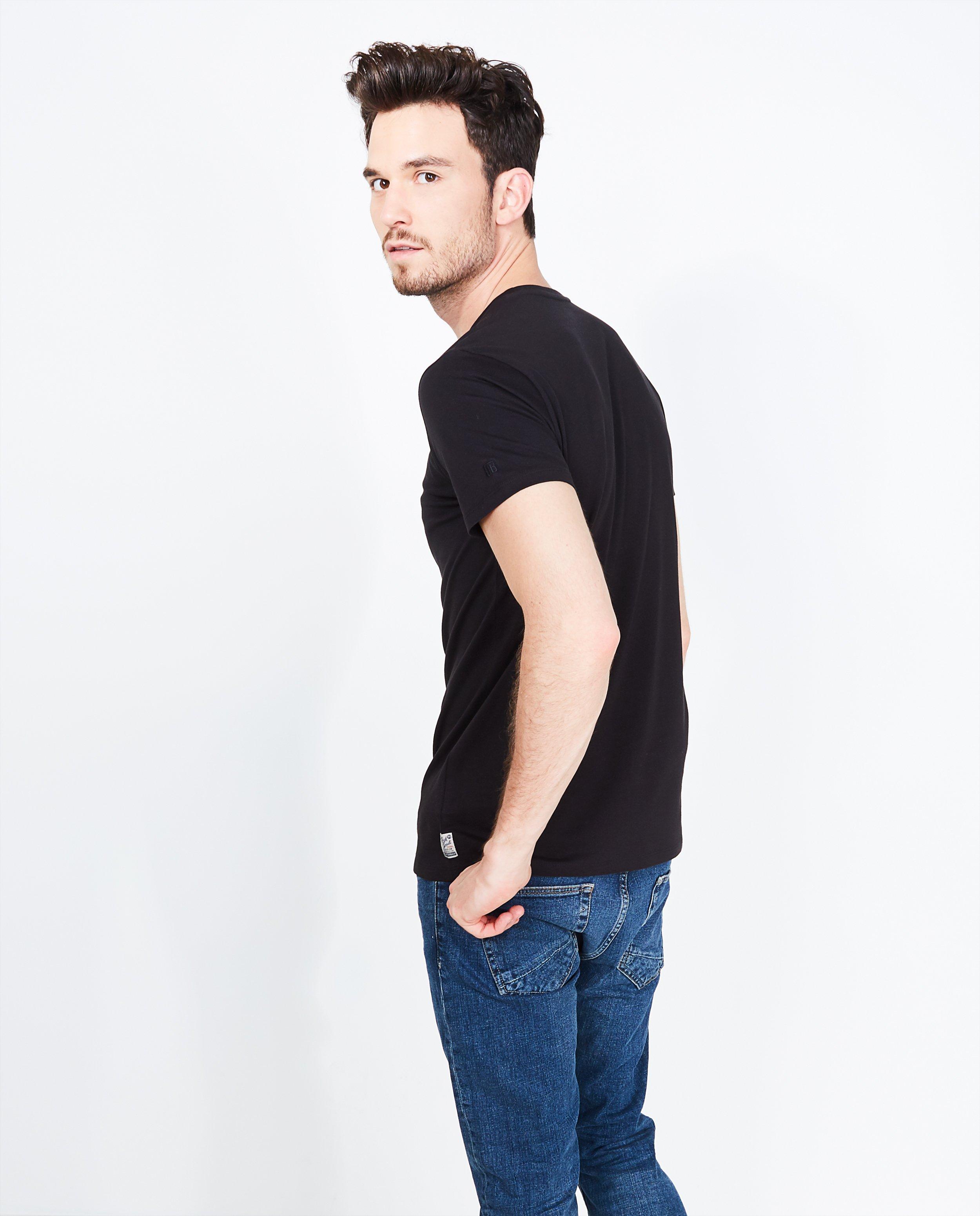 T-shirts - Zwart basic T-shirt