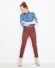 Pantalons - Grijze broek met smalle pasvorm