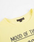 T-shirts - Geel T-shirt met velcro patches