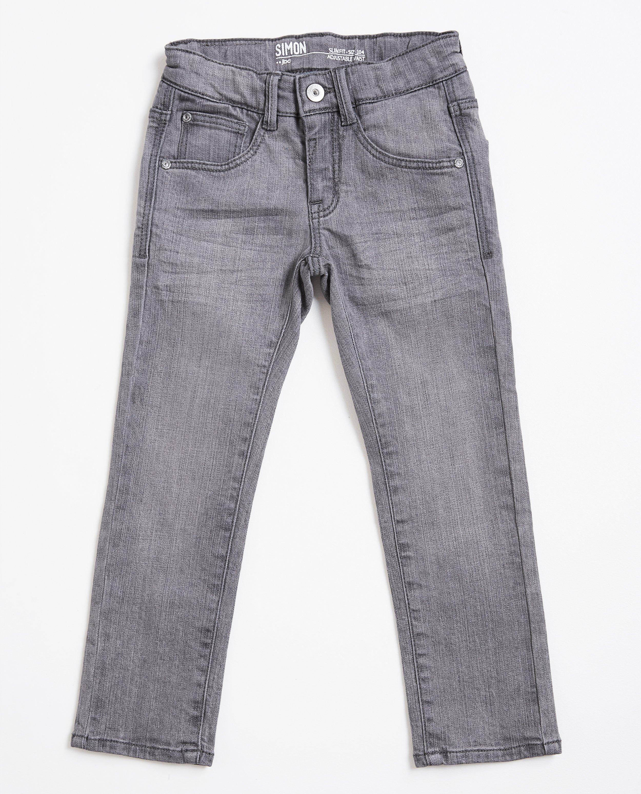 Jeans - Jeans gris slim