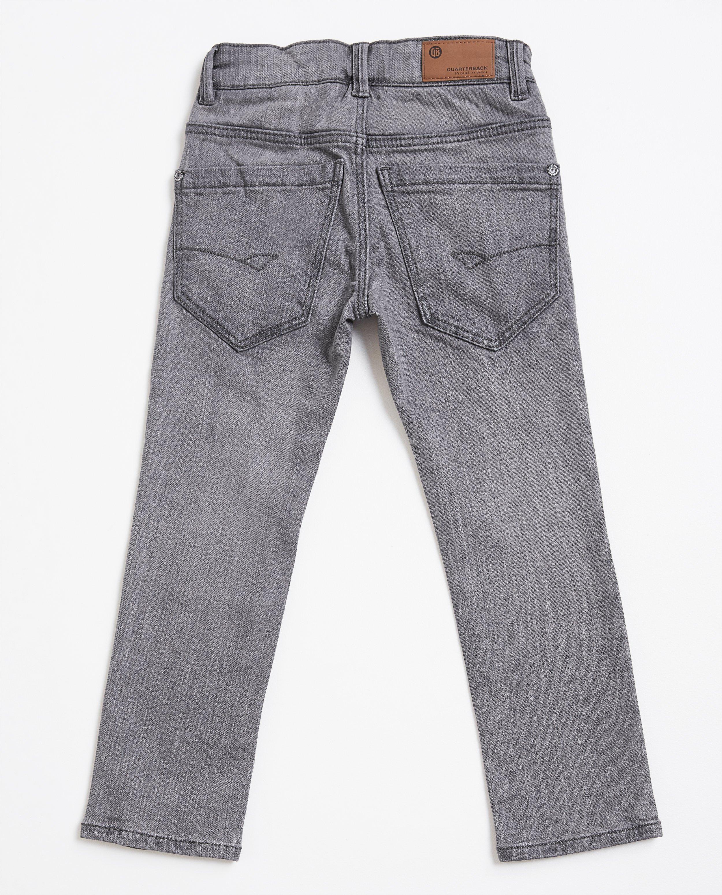 Jeans - Jeans gris slim