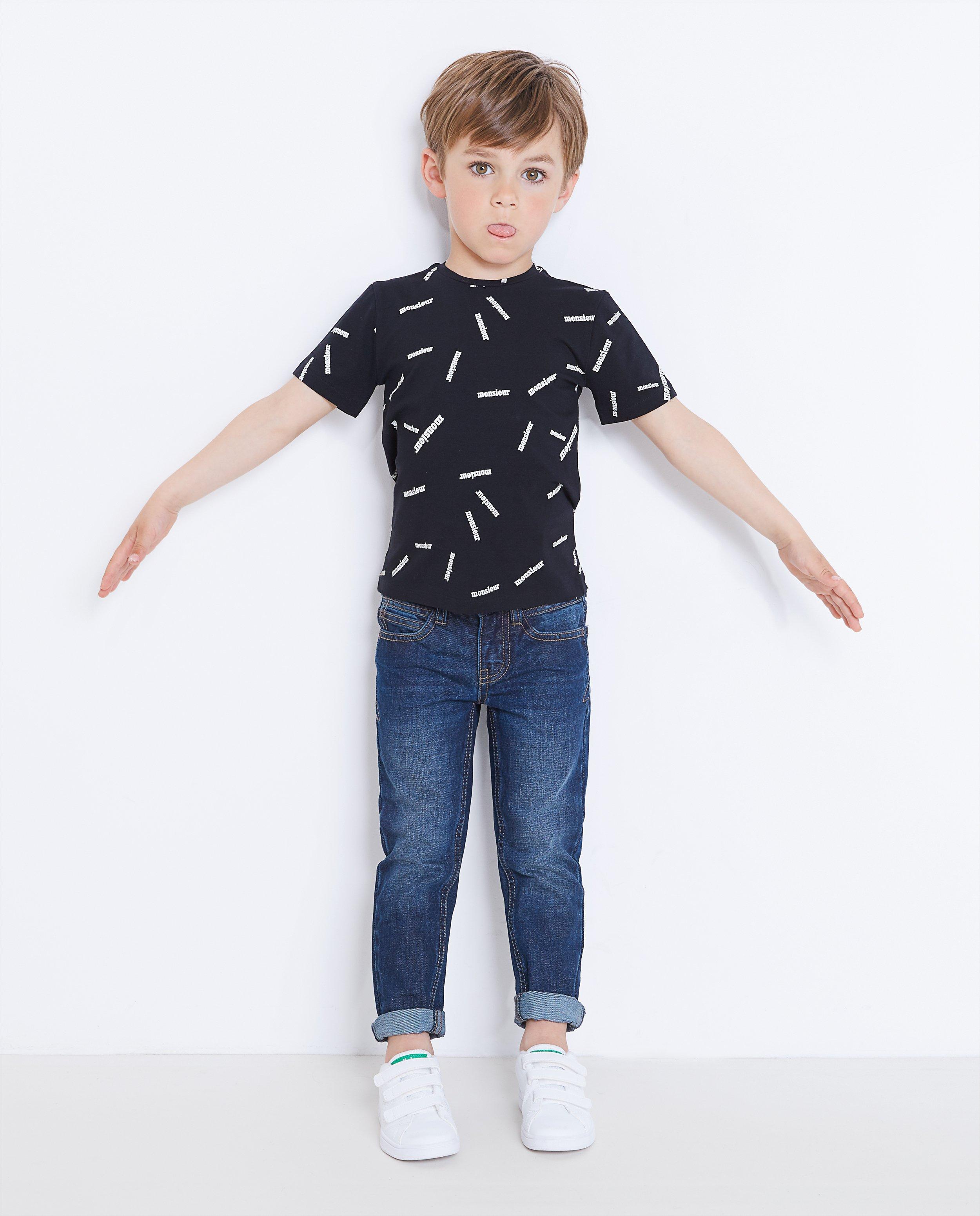 Zwart T-shirt #familstoriesjbc - null - JBC