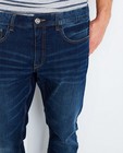 Jeans - Jeans slim fit bleu marine délavé
