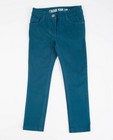 Pantalons - Petrolblauwe skinny broek
