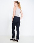 Jeans - Nachtblauwe fitted straight jeans