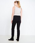 Jeans - Zwarte fitted straight jeans