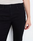 Jeans - Zwarte fitted straight jeans