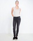 Donkergrijze skinny jeans - null - JBC
