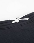 Broeken - Zwarte sweatbroek met witte strook