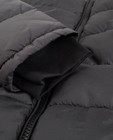 Jassen - Zwarte gewatteerde jas met patches