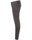 Pantalons - Aubergine skinny jeans, sweat denim