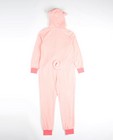 Pyjamas - Roze onesie met varkentjeskap