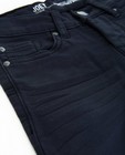 Broeken - Aubergine skinny jeans, sweat denim