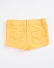 Shorts - Fluo-oranje jeansshort