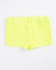 Shorten - Fluo-oranje jeansshort