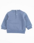 Sweaters - Blauwe sweater met berenprint