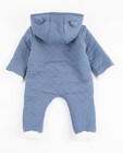 Jumpsuit - Blauw pyjamapak met imitatiepels