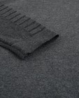 Sweats - Pull gris foncé avec un col châle