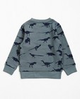 Sweaters - Kaki sweater met dinoprint BESTies