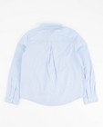 Chemises - Lichtblauw hemd met een patch
