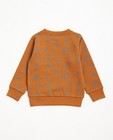 Sweats - Camel sweater met print BESTies