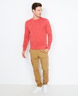 Sweats - Rode sweater met bladerprint