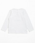 T-shirts - Witte longsleeve met print BESTies