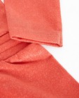Kleedjes - Oranje fijngebreid jurkje Kaatje