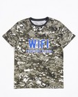 T-shirt met camouflageprint - null - JBC