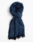 Donkerblauwe sjaal - met sterrenprint - JBC