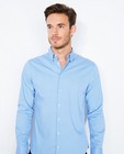 Hemden - Lavendelblauw hemd met print