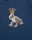 T-shirts - Marineblauw coltruitje Prinsessia