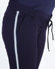 Pantalons - Donkerblauwe soepele broek 