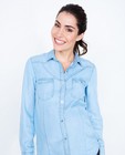 Chemises - Lichtblauw soepel jeanshemd