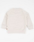 Sweaters - Beige sweater met patches Bumba
