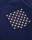 T-shirts - Donkerblauwe longsleeve BESTies