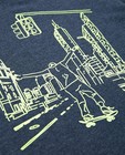 T-shirts - Teal longsleeve met print BESTies