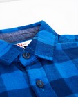 Hemden - Felblauw geruit hemd BESTies