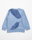 Sweats - Mintgroene sweater met print