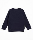 Sweats - Nachtblauwe sweater met hippe print