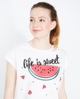 T-shirts - T-shirt met watermeloenenprint