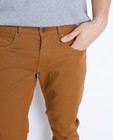 Pantalons - Bruine slim fit broek