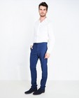 Pantalon de costume bleu - avec une structure - Iveo