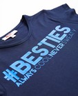 T-shirts - Nachtblauw statement T-shirt BESTies