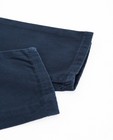 Broeken - Marineblauwe slim fit broek