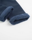 Broeken - Marineblauwe sweatbroek met fleece