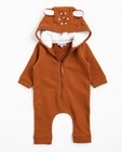 Bruin pyjamapak met oortjes - null - Newborn 50-68